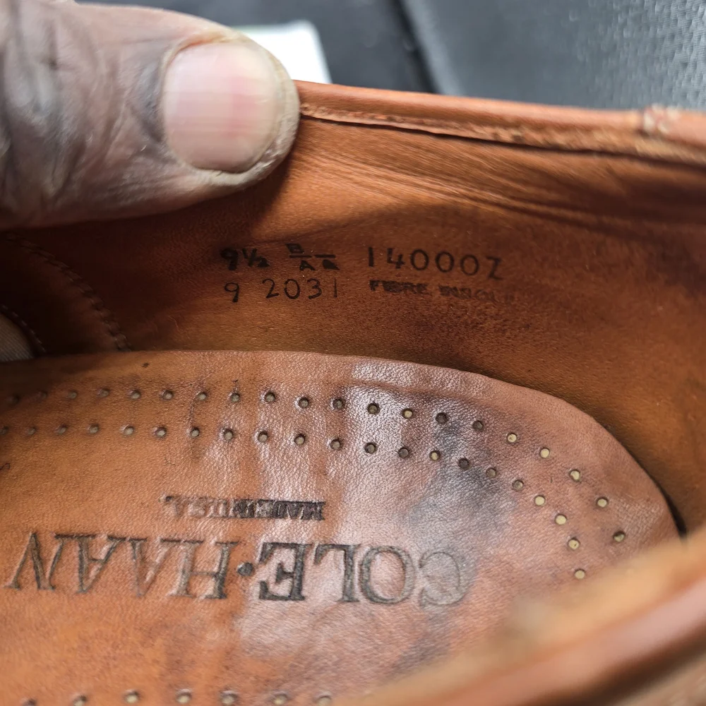 Cole Haan Brown‎ Leather Derbys